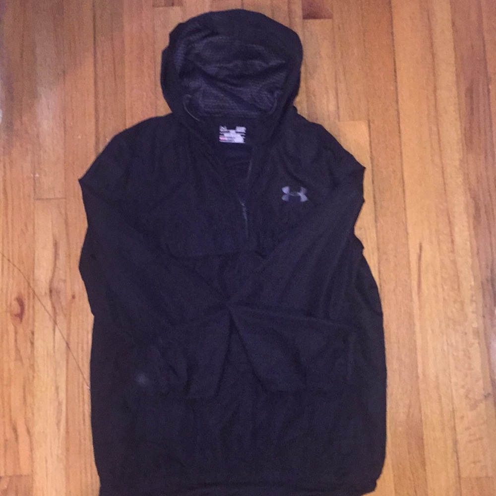 Under armour light jacket with hood
